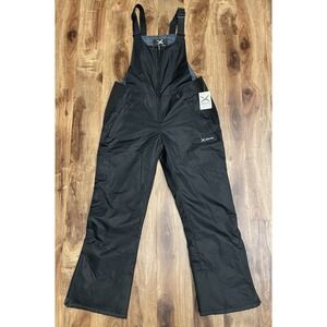 Arctix Essential Bib Overalls Womens L Black Snow Pants Insulated Regular 31"